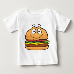 T-shirt Pour Bébé Hamburger Emoji