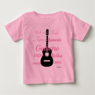 T-shirt Pour Bébé HAMbyWG - T Shirt - Multi-Color - Guitarro
