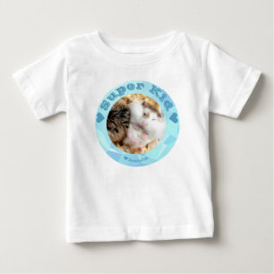 T-shirt Pour Bébé HammyVille - Joli hamster blanc Brown - Super Kids
