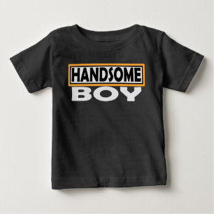 T-SHIRT POUR BÉBÉ HANDSOME GARÇON