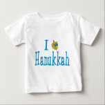 T-shirt Pour Bébé Hanoukka<br><div class="desc">Chemises en T Hanoukka : Drôle design de t-shirts Hanoukka. Ce T-Shirt Hanoukka est un choix parfait pour votre personne préférée. Joyeuses Chemises Hanoukka pour tous. Mots descriptifs : T-Shirts Hanoukka,  Chanukah,  Étoile de David,  Cadeaux Hanoukka, </div>