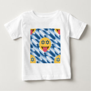 T-shirt Pour Bébé hanoukka chanukkah emoji