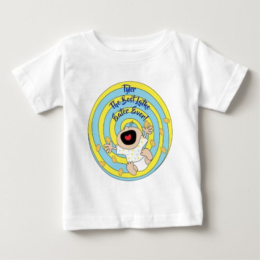 T-shirt Pour Bébé Hanoukka "Meilleur mangeur de latke" (Devant)