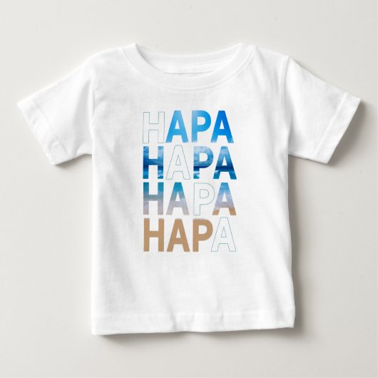 T-SHIRT POUR BÉBÉ HAPA LOVE SHIRT (Devant)