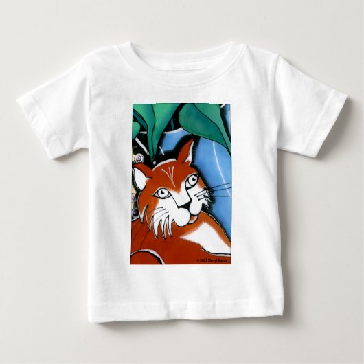 T-shirt Pour Bébé Happy Cat (Devant)