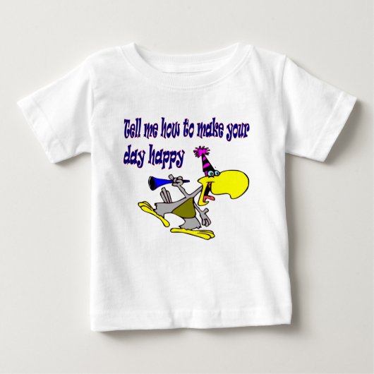 T-shirt Pour Bébé happy day (Devant)