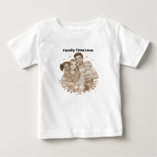 T-shirt Pour Bébé Happy Family Moments – Love & Togetherness