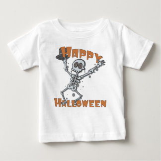 T-shirt Pour Bébé Happy Halloween Kids Skeleton