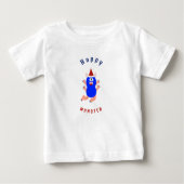 T-shirt Pour Bébé Happy Monster (Devant)