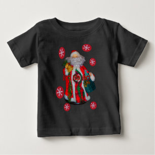 T-shirt Pour Bébé Happy Père Noël Hohoho Salutations graphisme texte