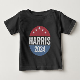 T-shirt Pour Bébé Harris Pour Président Élections Démocrates América