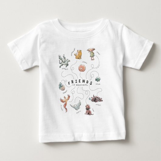 T-shirt Pour Bébé HARRY POTTER™ | Amis de Hogwarts (Devant)