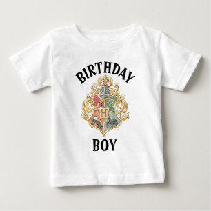 T-shirt Pour Bébé Harry Potter Anniversaire du blason de Poudlard