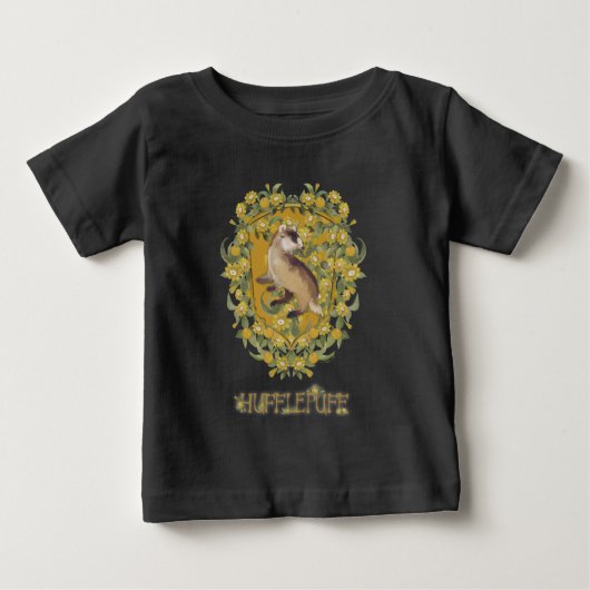 T-shirt Pour Bébé HARRY POTTER™ | Blason de POUFFELEUR™ (Devant)