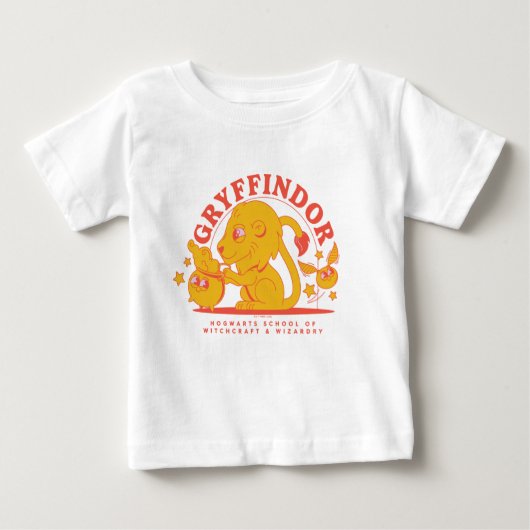 T-shirt Pour Bébé HARRY POTTER™ | École de Hogwarts GRYFFINDOR™ (Devant)