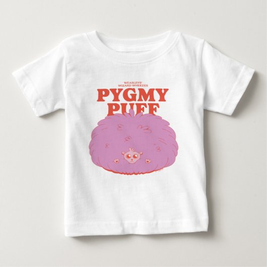 T-shirt Pour Bébé HARRY POTTER™ | Weasley's Wizard Pygmy Puff (Devant)