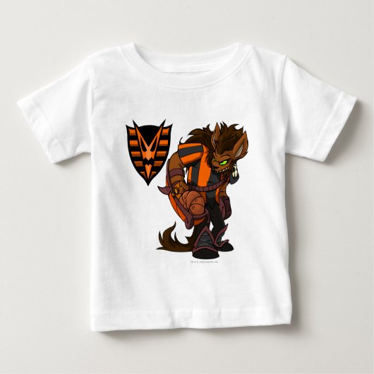 T-shirt Pour Bébé Haunted Woods Team Capitaine 1 (Devant)