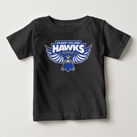 T-shirt Pour Bébé Hawks du Hilbert College (Devant)