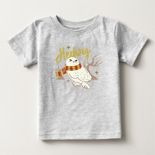 T-shirt Pour Bébé Hedwig Whimsical Forest Drawing (Devant)