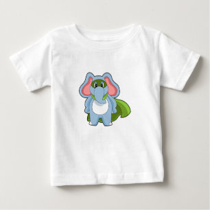 T-shirt Pour Bébé Héros éléphant