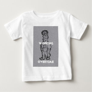 T-shirt Pour Bébé Heures supplémentaires