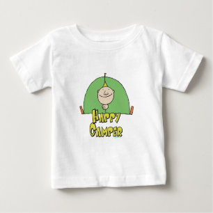 T-shirt Pour Bébé Heureux type de camping-car