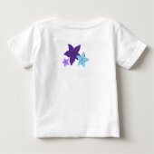 T-shirt Pour Bébé Hibiscus papillon Hibiscus hawaïen et papillon (Dos)