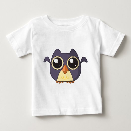 T-shirt Pour Bébé Hibou Cutie (Devant)