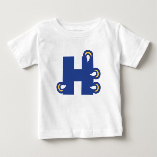 T-shirt Pour Bébé Hilbert College H (Devant)