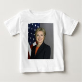 T-shirt Pour Bébé Hillary Clinton (Devant)