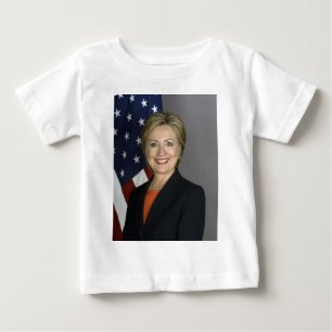T-shirt Pour Bébé Hillary Clinton