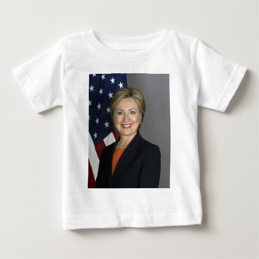 T-shirt Pour Bébé Hillary Clinton (Devant)