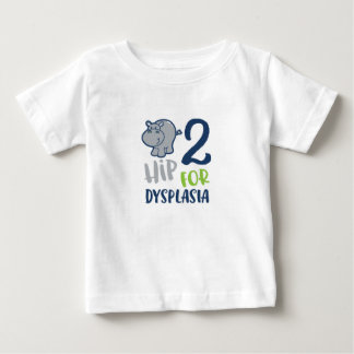 T-shirt Pour Bébé Hippo pour dysplasie de la hanche