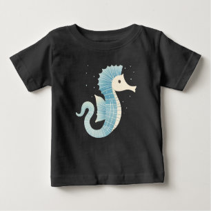 T-shirt Pour Bébé Hippocampe de Liltte