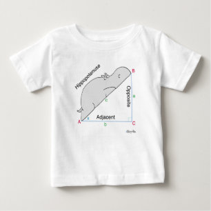 T-SHIRT POUR BÉBÉ HIPPOPOPOTENUSE
