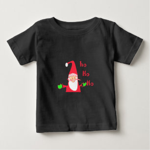 T-shirt Pour Bébé Ho Ho Ho Merry Christmas From Santa.png