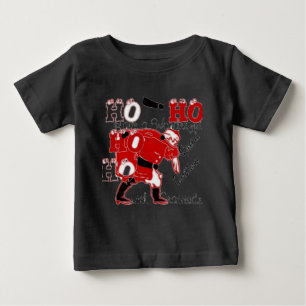 T-shirt Pour Bébé HOHOHO Avoir un merveilleux Noël avec gratitude