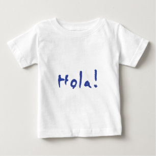 T-shirt Pour Bébé Hola