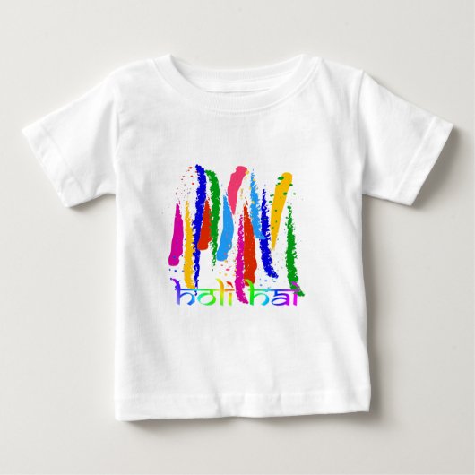 T-shirt Pour Bébé Holi heureux - Holi Hai (Devant)