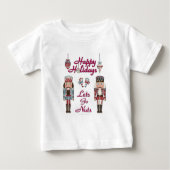 T-shirt Pour Bébé Holiday Nutcracker (Devant)