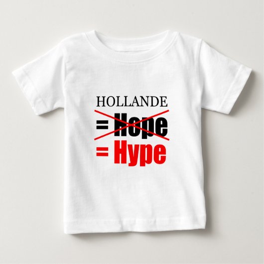 T-shirt Pour Bébé Hollande Pas l'espoir mais Hype Kids Tee (Devant)