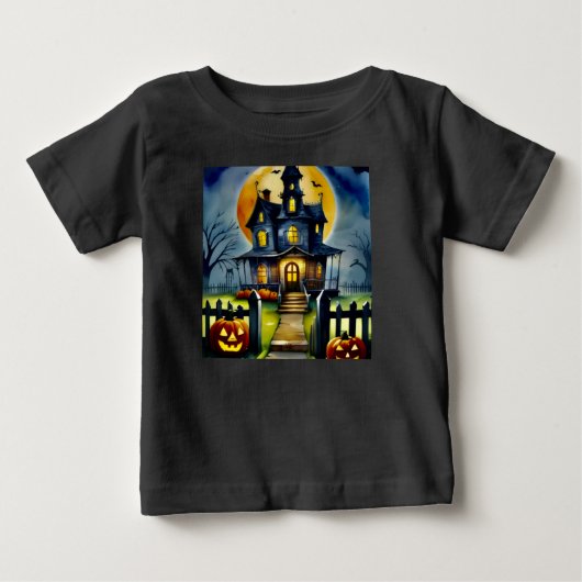 T-shirt Pour Bébé Hollow et Moon (Devant)