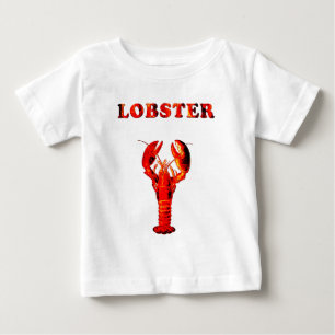 T-shirt Pour Bébé homard rouge