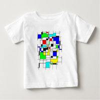 Hommage Random Carré À Mondrian
