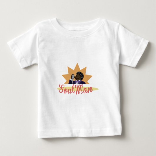 T-shirt Pour Bébé Homme de l'âme (Devant)