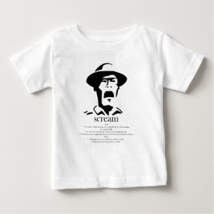 T-shirt Pour Bébé homme hurlant avec définition