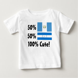 T-shirt Pour Bébé Hondurien du Guatémaltèque 50% de 50% 100% migno