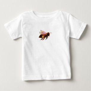 T-shirt Pour Bébé Honey Bee Flying