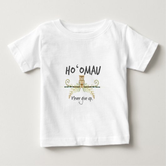 T-shirt Pour Bébé Ho'Omau Tiki (Devant)