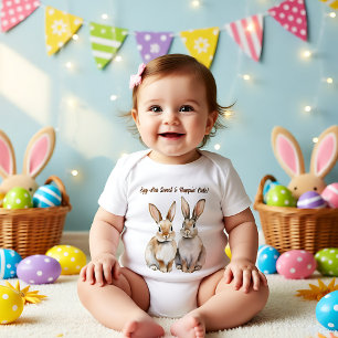 T-shirt Pour Bébé 🐇 Hoppin' sur mesure dans Spring Tee